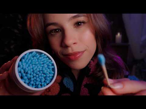 ASMR Toques Lentos no Seu Rosto para Dormir Imediatamente 💤 (muita atenção pessoal)