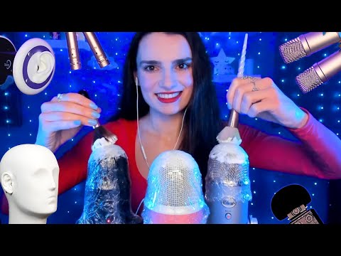 ASMR with 10 MICS & TONS of Items! 😲 Mic Scratching Tapping Massage etc 🔥 INSTANT SLEEP 😴 No Talking