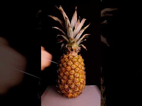 Three Unique ASMR Pineapple Drinks 🍍
