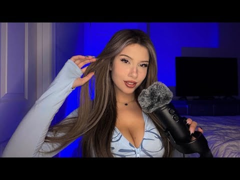 ASMR Girlfriend Gives You Tingles And Gets You Sleepy For Bed 🤍