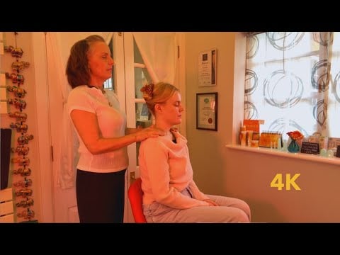 Two Souls Connect for this Indian Head Massage Collab | Unintentional ASMR Real Person
