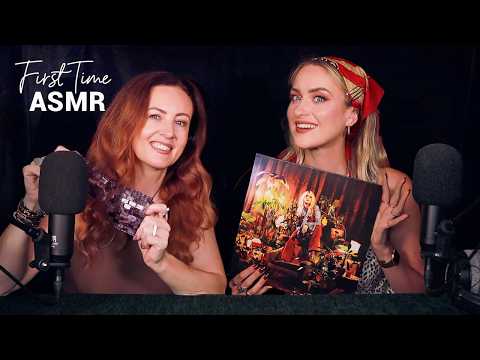 Comedian Tries ASMR for the FIRST TIME! ✨ Tingle DJing Show & Tell Triggers w/ Amy Matthews