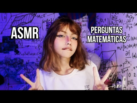 ASMR | PROBLEMAS MATEMÁTICOS PARA VOCÊ DORMIR 😴💤