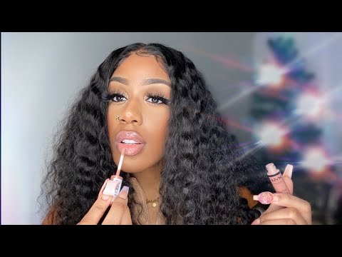 ASMR | Lipgloss Application & Rain Sounds 👄🌧