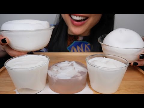 COCONUT PARTY (ASMR EATING SOUNDS) LIGHT WHISPERS | SAS-ASMR
