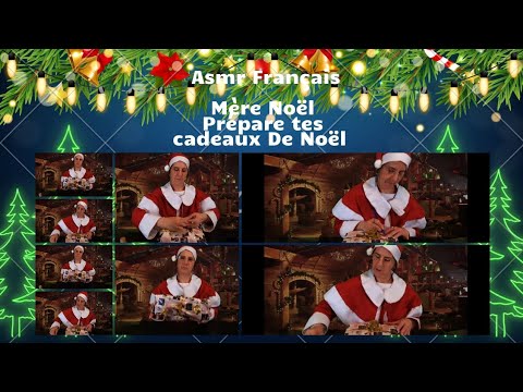 Asmr Français, Rôleplay" Mère Noël Prépare tes cadeaux de Noël "🎅🎁🎄
