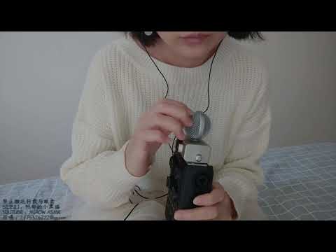 ZOOM STEREO SCRATCHING MIC 立体声挠麦少量纱网声音 MIAOW ASMR