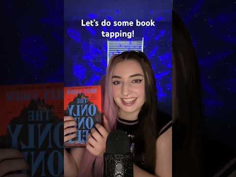 Book tapping! What is your favorite book?✨ #asmr