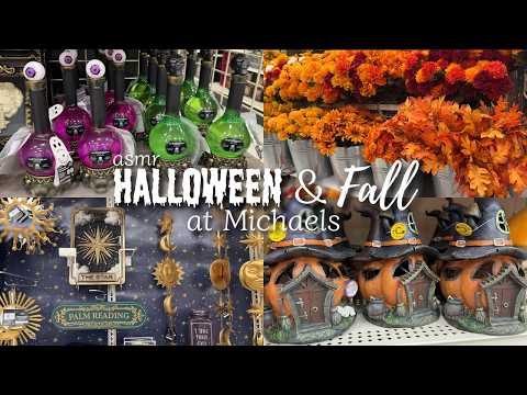 ASMR Halloween & Fall Hunting at Michaels 🔮 | Spooky Sunday ep. 5 🍁