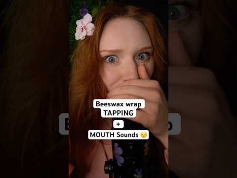 = 😍/😐/🫨/😴… what do you think lovely? 🫢 Beeswax wrap tapping asmr, Mouth sounds ASMR 🐝