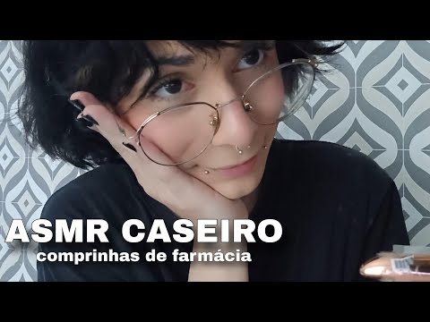 ASMR: COMPRINHAS DE FARMÁCIA✨️ (SONS ALEATÓRIO)