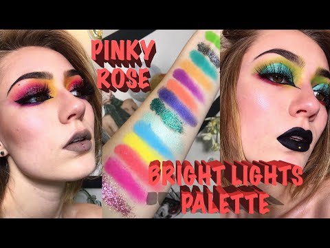 Pinky Rose Bright Lights Palette