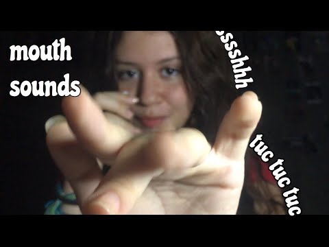 ASMR SONS MOLHADOS INTENSO E CONTAGEM/ hand movements