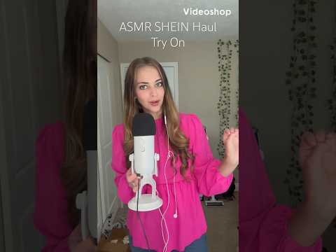 ASMR SHEIN Haul Try On — Let me know what you think in the comments below! #sheinhaul #asmr