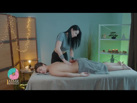 Fluffy ASMR Massage on the Table by Anna