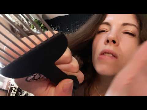 Messing Around With Your Hair For Overthinking ADHD Brains (Fast ASMR)