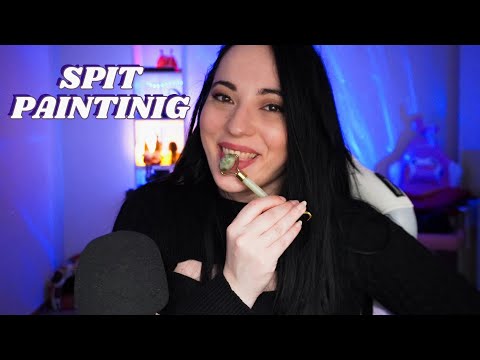Spit Painting INTENSO 🎨💦 ASMR