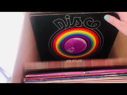 Asmr vinyl flipping sounds