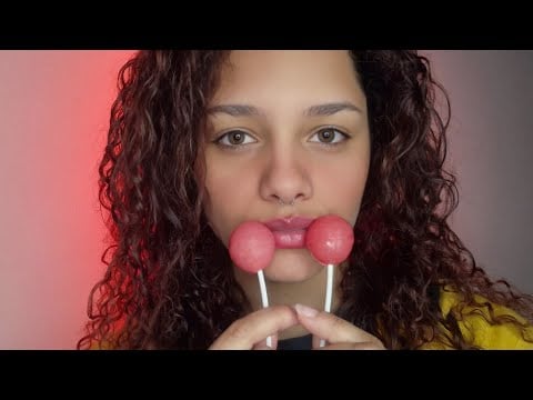 ASMR • 2 Pirulitos e muitos arrepios 🍭💕