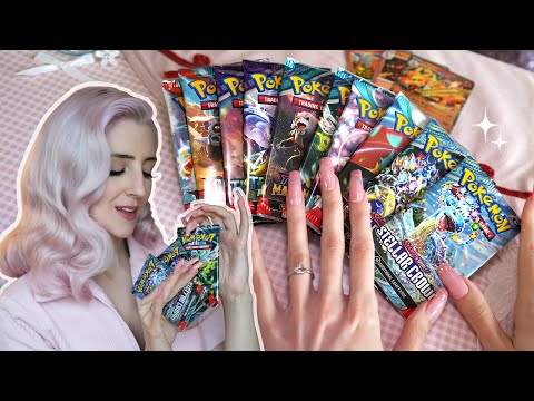 ASMR Gently Opening Packs For Sleep (soft spoken + tapping)