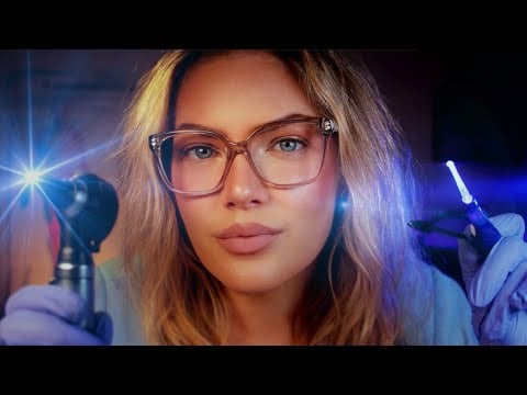ASMR Traditional Ear Cleaning | Otoscope Inspection & Meticolous Picking