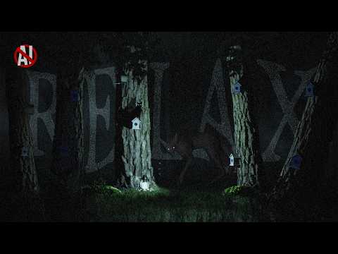 A Strange Whimsical Forest | leaves, grass up-close ASMR, eerie rustling | No AI