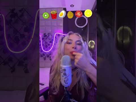 ⭐️Emoji Challange ⭐️(fake yiyecekler) #asmr #asmrsounds #challange #challangetiktok #emoji #tingles