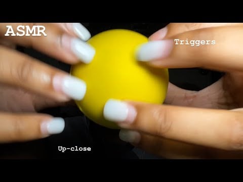 ASMR| Up Close ASMR Trigger Sounds🫶🏽✨+ Affirmations & Hand Movements