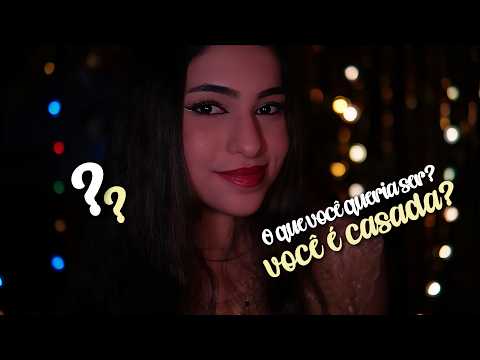 *ASMR* respondendo perguntas feitas POR VOCÊS! 💬