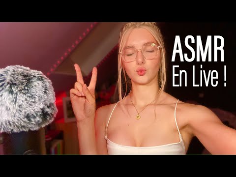 [ASMR FR] 🔴 LIVE 🔴 ASMR avec mes abonnés ❤️❤️