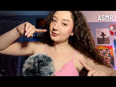ASMR FAST HAND MOVEMENTS & MOUTH SOUNDS *VISUALS*