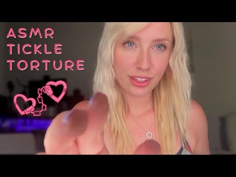 ASMR | POV you fall asleep at a party 😴 (surprise tickle torture!!) 😈