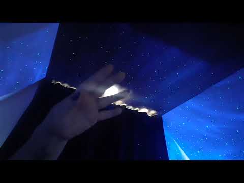 ASMR: In bed, calming visuals, hand movements (no talking)