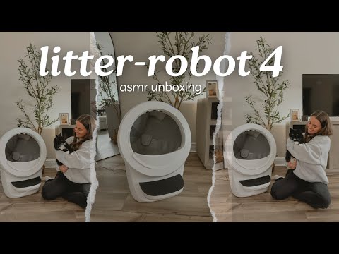 ASMR Litter-Robot Unboxing 🐈