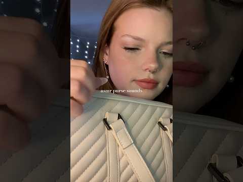 asmr purse sounds, soft zippers, & cozy tingles 💤 | #asmr #asmrforsleep #softsounds #asmrsounds