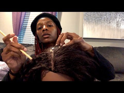ASMR 💆🏽‍♀️ Scalp Check & Flake Scratching Roleplay + Chit Chat
