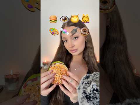 EMOJI CHALLENGE #asmr #tingles #triggersforsleep #asmrtingles #relax #triggertime #asmrtriggers