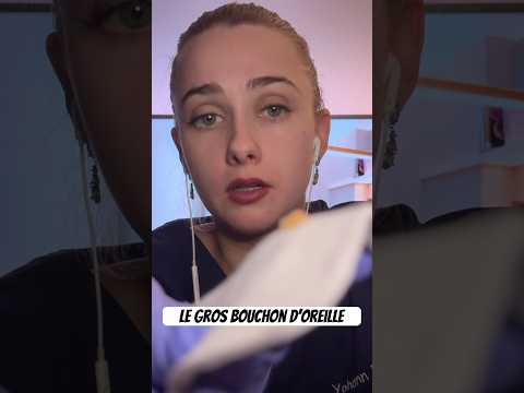 Le gros bouchon d'oreille #asmrfrançais #asmrroleplay #asmrmedical #medecin
