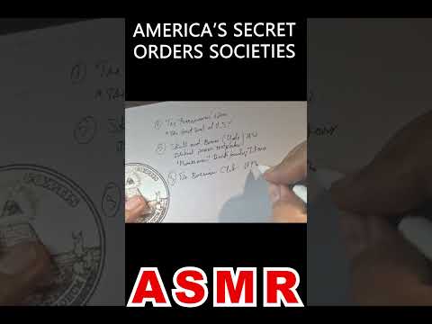 American Secret Societies that Influenced Everything  #asmrhistory #asmrfacts