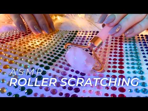 ASMR Tingling Roller and Scratch💫for sleep😴(No talking,No mouth sounds)