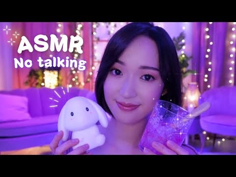 ASMR 🌙 NO TALKING - 13 triggers pour vous aider à dormir