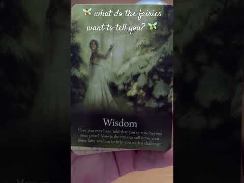 What do the fairies want to tell you? 🧚 🧚‍♀️ 🧚‍♂️