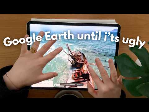 [ASMR] GOOGLE EARTH until it's UGLY 🌍 | german/deutsch| ASMR Marlife