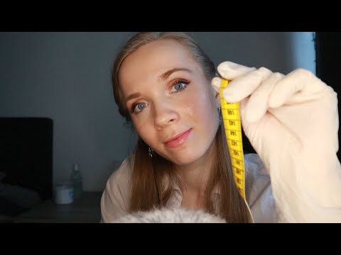 АСМР ВРАЧ💉ХИРУРГ✨ МЕДОСМОТР И ИЗМЕРЕНИЯ✨ РОЛЕВАЯ ИГРА--ASMR DOCTOR MEDICAL EXAM MEASURING ROLE PLAY