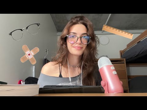 ASMR eye exam/you’re getting glasses!!