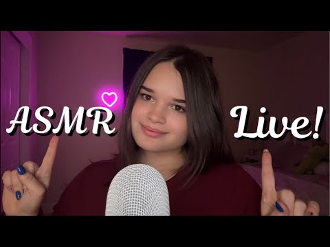ASMR Lets Do Your FAV Triggers Live!