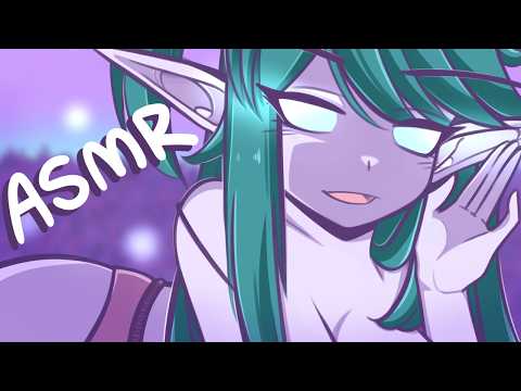 Night Elf Druid Heals Your Wounds 🌙🍂 ASMR World of Warcraft Roleplay [Rain & Ambient Sounds]
