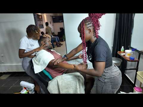 ASMR: I Got 4-Hand Barbershop Full Service Massage Knocked Me Out Almost Instantly