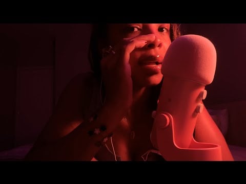 ASMR SUPER UP CLOSE pure cupped & clicky whisper ramble (rant session lol)