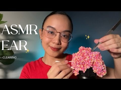 ASMR EAR CLEANING👂✨